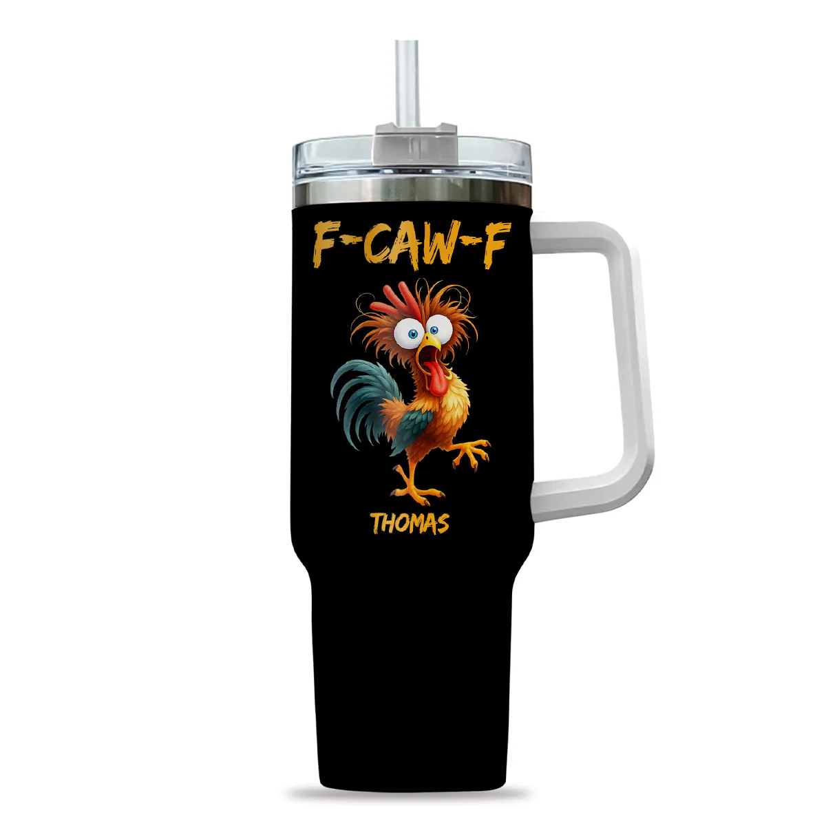 FCAWF Chicken Humor - Personalized Custom Tumbler - Image 7