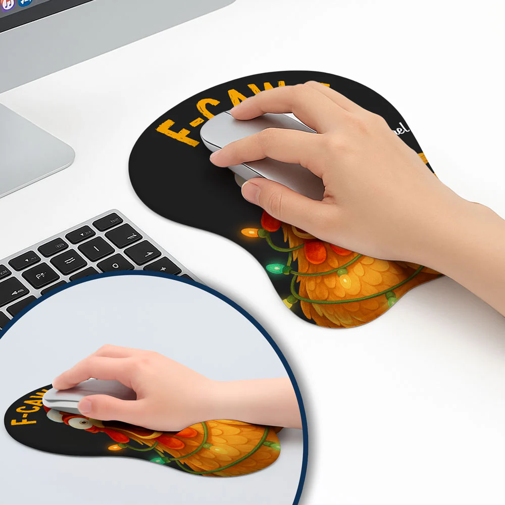 FCAWF Coworkers Funny Gift - Personalized Custom 3D Mouse Pad - Image 4