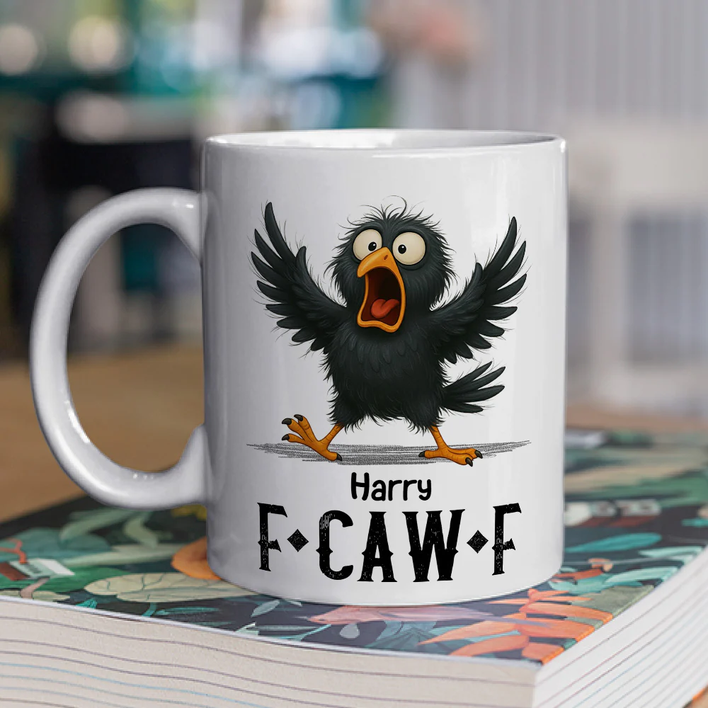 FCAWF Crow - Personalized Custom Coffee Mug - Image 4