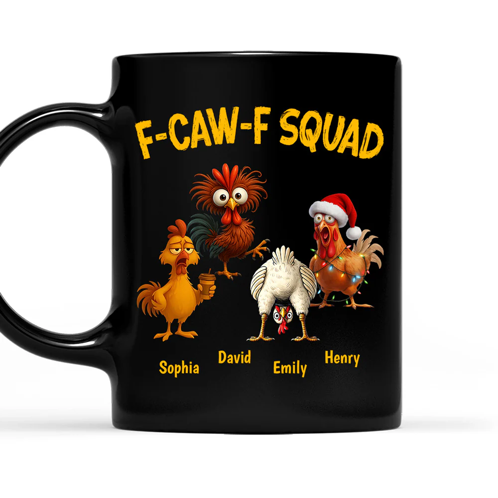 FCAWF Squad 2 - Personalized Custom Coffee Mug