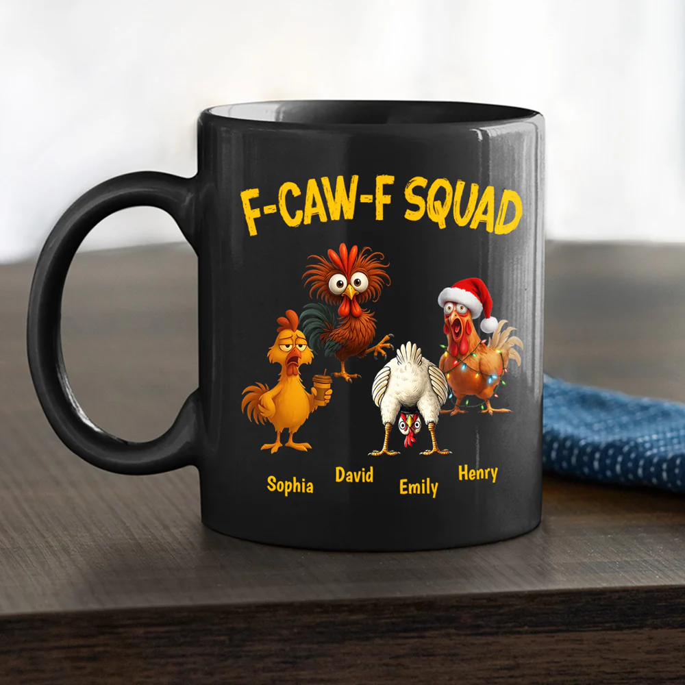 FCAWF Squad 2 - Personalized Custom Coffee Mug - Image 2