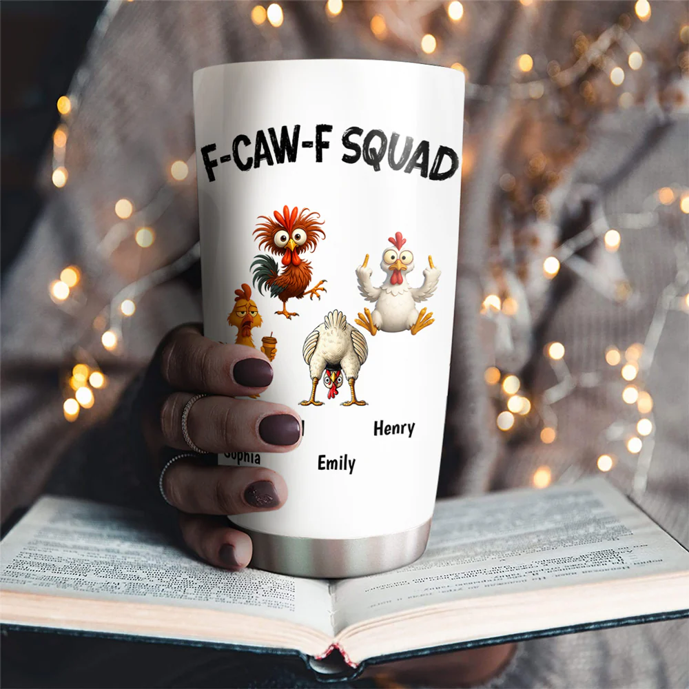 FCAWF Squad 2 - Personalized Custom Tumbler - Image 2