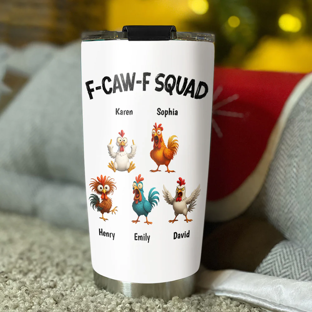 FCAWF Squad 2 - Personalized Custom Tumbler - Image 3