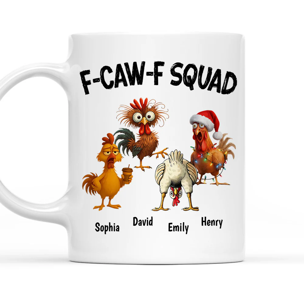 FCAWF Squad - Personalized Custom Coffee Mug