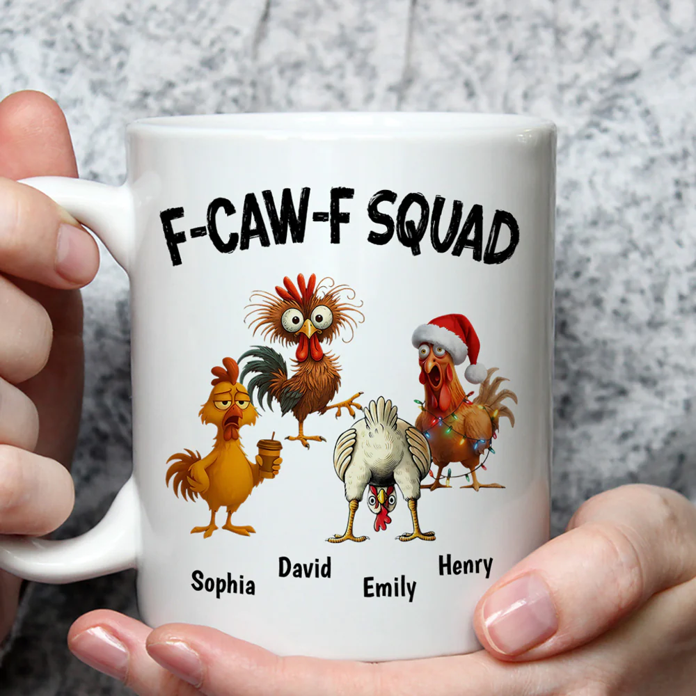 FCAWF Squad - Personalized Custom Coffee Mug - Image 2