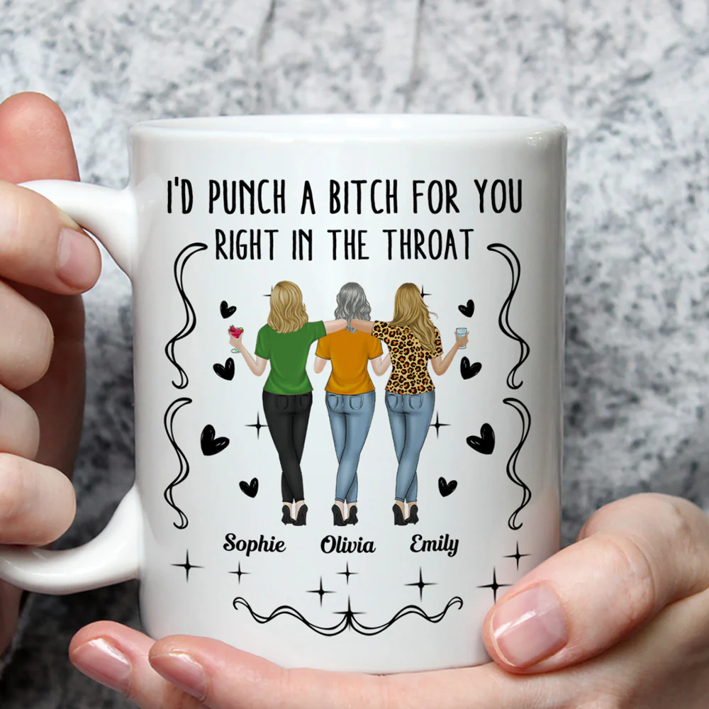 Fierce Loyalty - Personalized Custom Coffee Mug - Image 3
