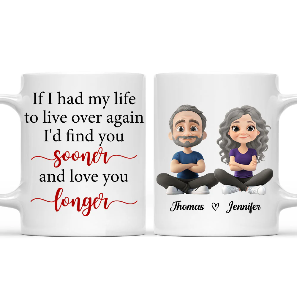 Find You Sooner - Personalized Custom Coffee Mug