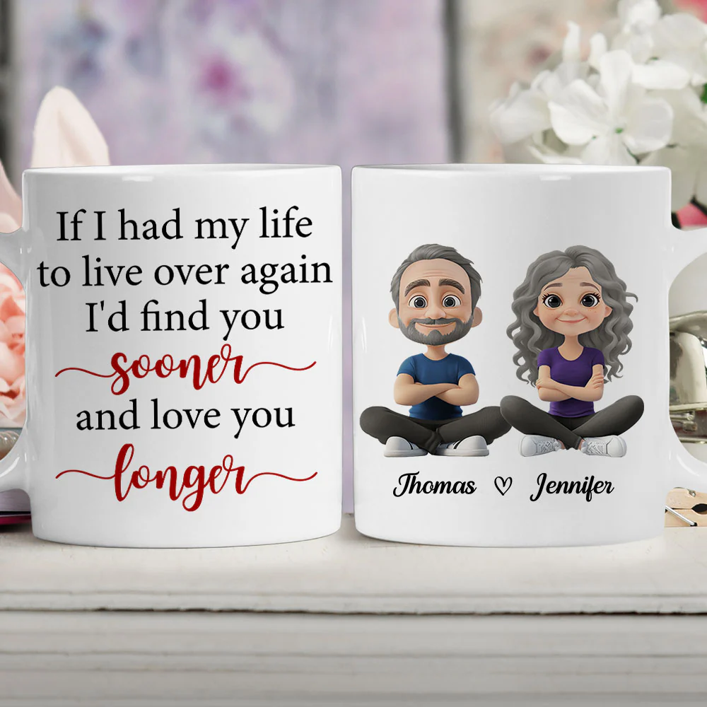Find You Sooner - Personalized Custom Coffee Mug - Image 2