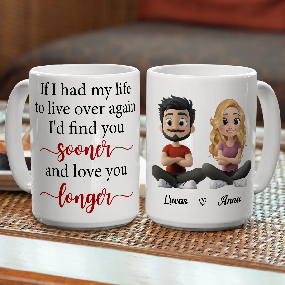 Find You Sooner - Personalized Custom Coffee Mug - Image 5