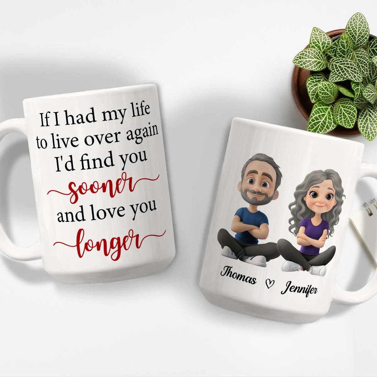 Find You Sooner - Personalized Custom Coffee Mug - Image 6