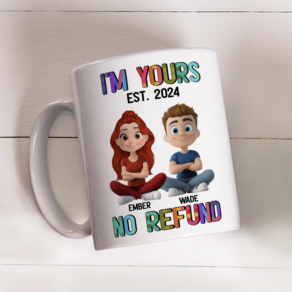 Fire Girl - Personalized Custom Coffee Mug - Image 2