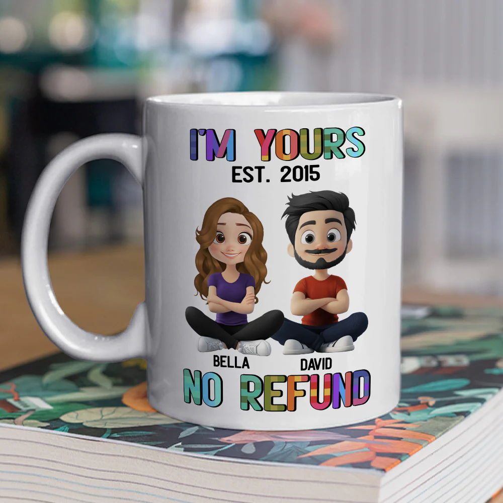 Fire Girl - Personalized Custom Coffee Mug - Image 3