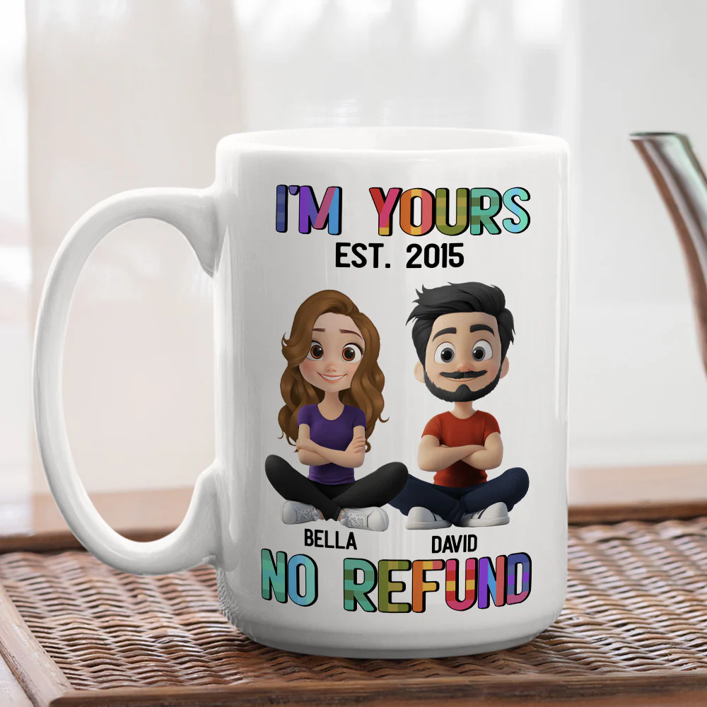 Fire Girl - Personalized Custom Coffee Mug - Image 4