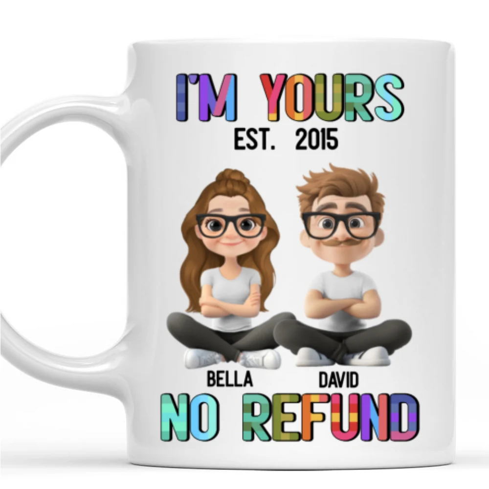 Fire Girl - Personalized Custom Coffee Mug - Image 6