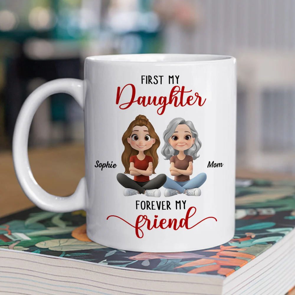 First And Forever - Personalized Custom Coffee Mug - Image 2
