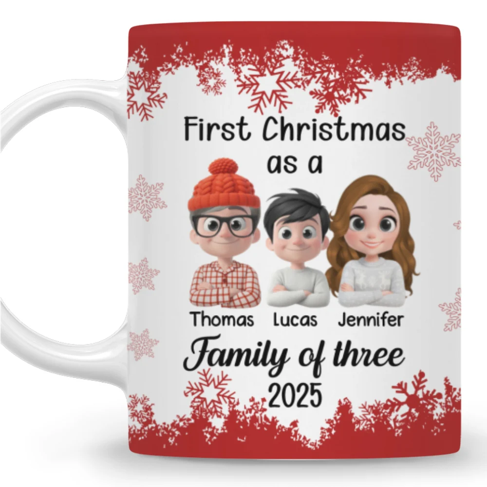 First Christmas Gift - Personalized Custom Coffee Mug - Image 8