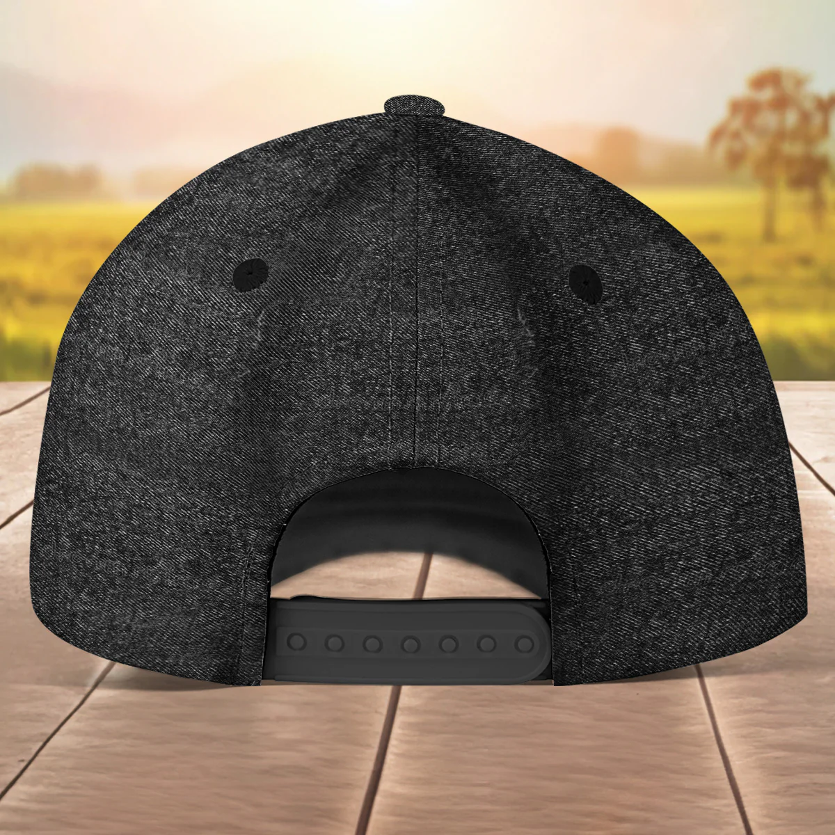 First Dad Now Papa 2 - Personalized Custom Classic Cap - Image 3