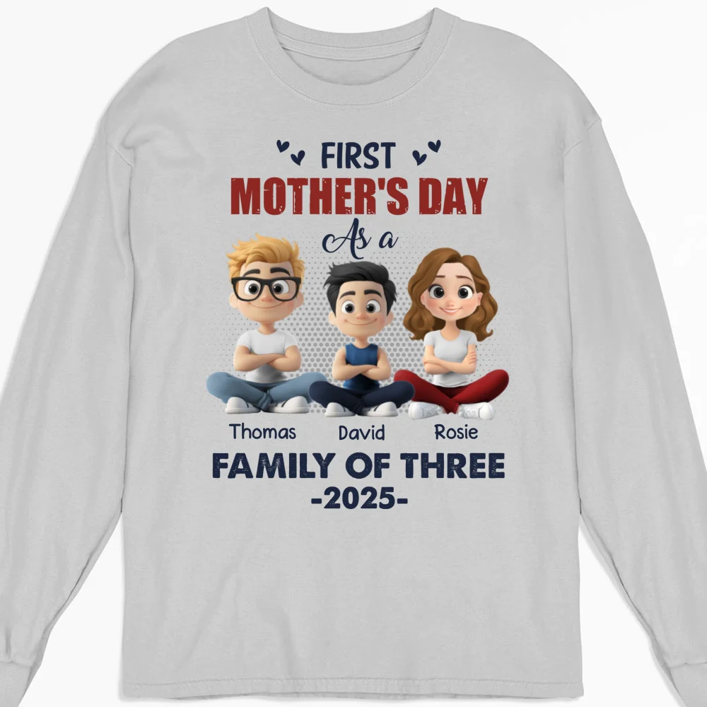 First Mother Day As A Family - Personalized Custom Shirt - Image 11