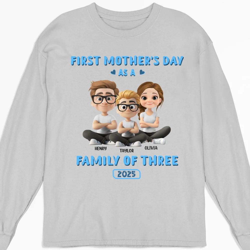 First Mother Day - Personalized Custom Shirt - Image 11