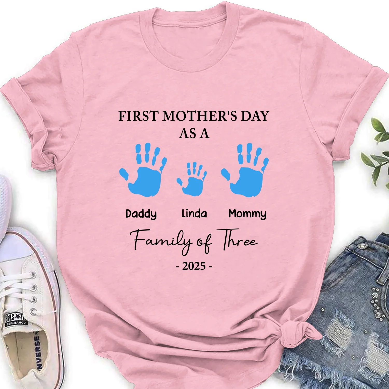 First Mother Day - Personalized Custom Shirt - Image 17