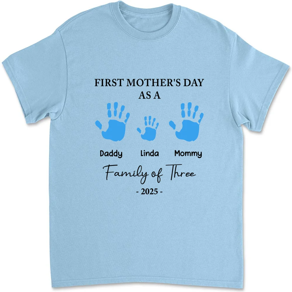First Mother Day - Personalized Custom Shirt - Image 7