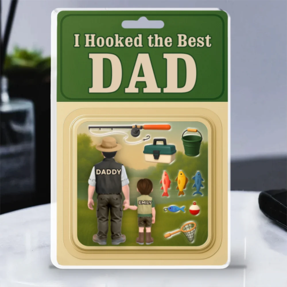 Fishing With Dad - Personalized Custom Acrylic Plaque - Image 6