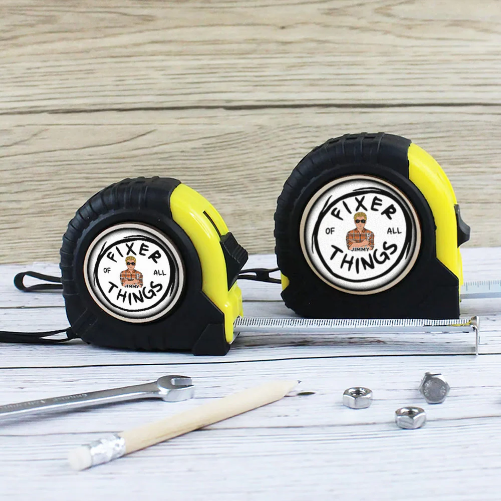 Fixer Of Things - Personalized Custom Tape Measure - Image 2