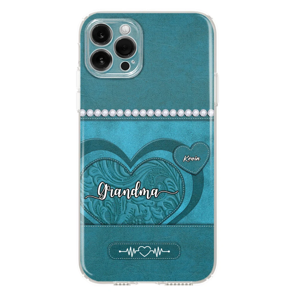 Floral Heart - Personalized Custom Phone Case - Image 12