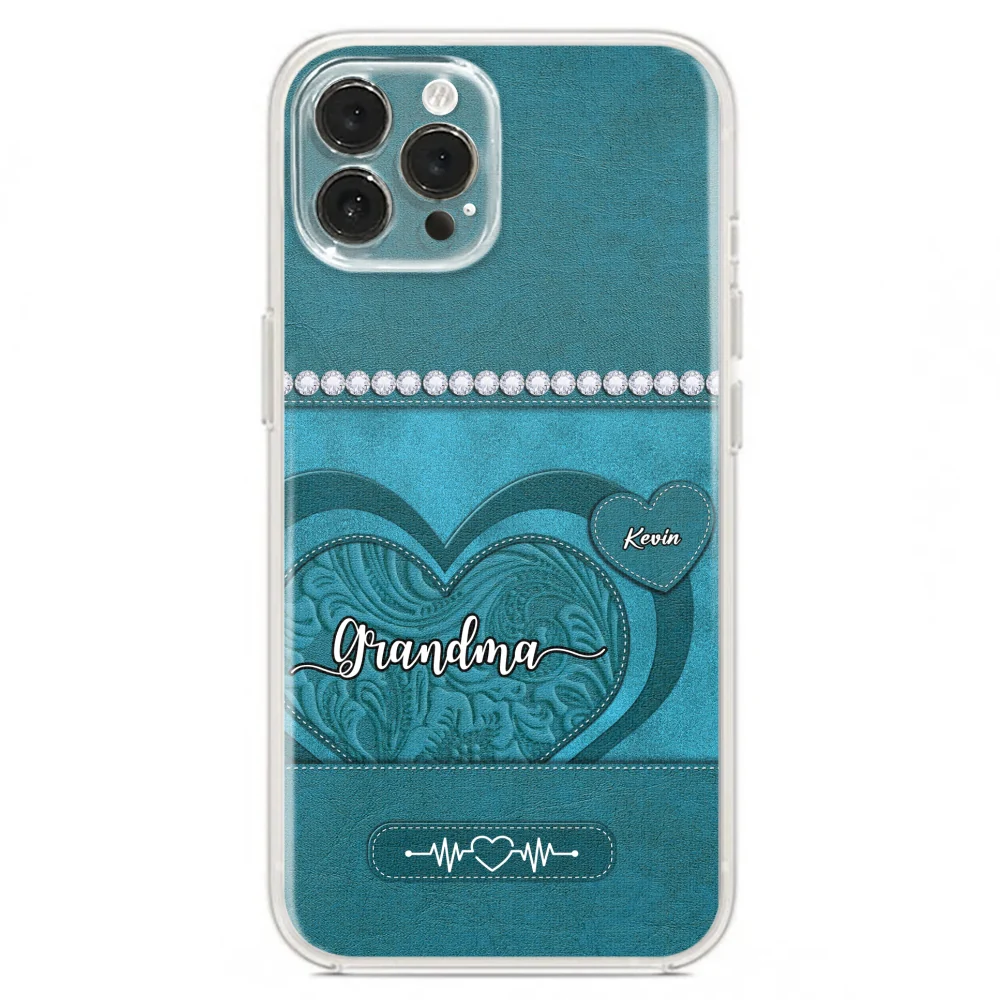 Floral Heart - Personalized Custom Phone Case - Image 18