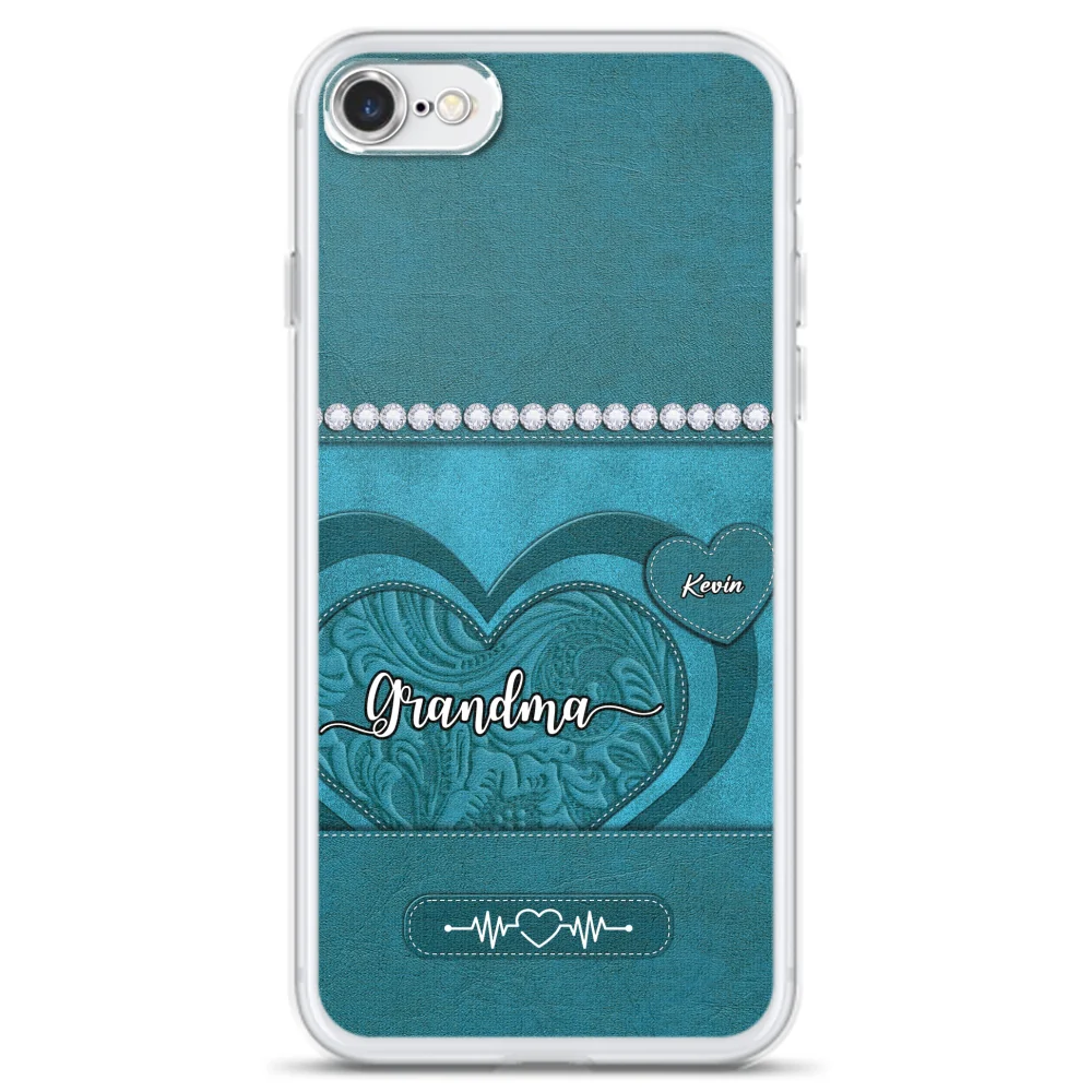 Floral Heart - Personalized Custom Phone Case - Image 5