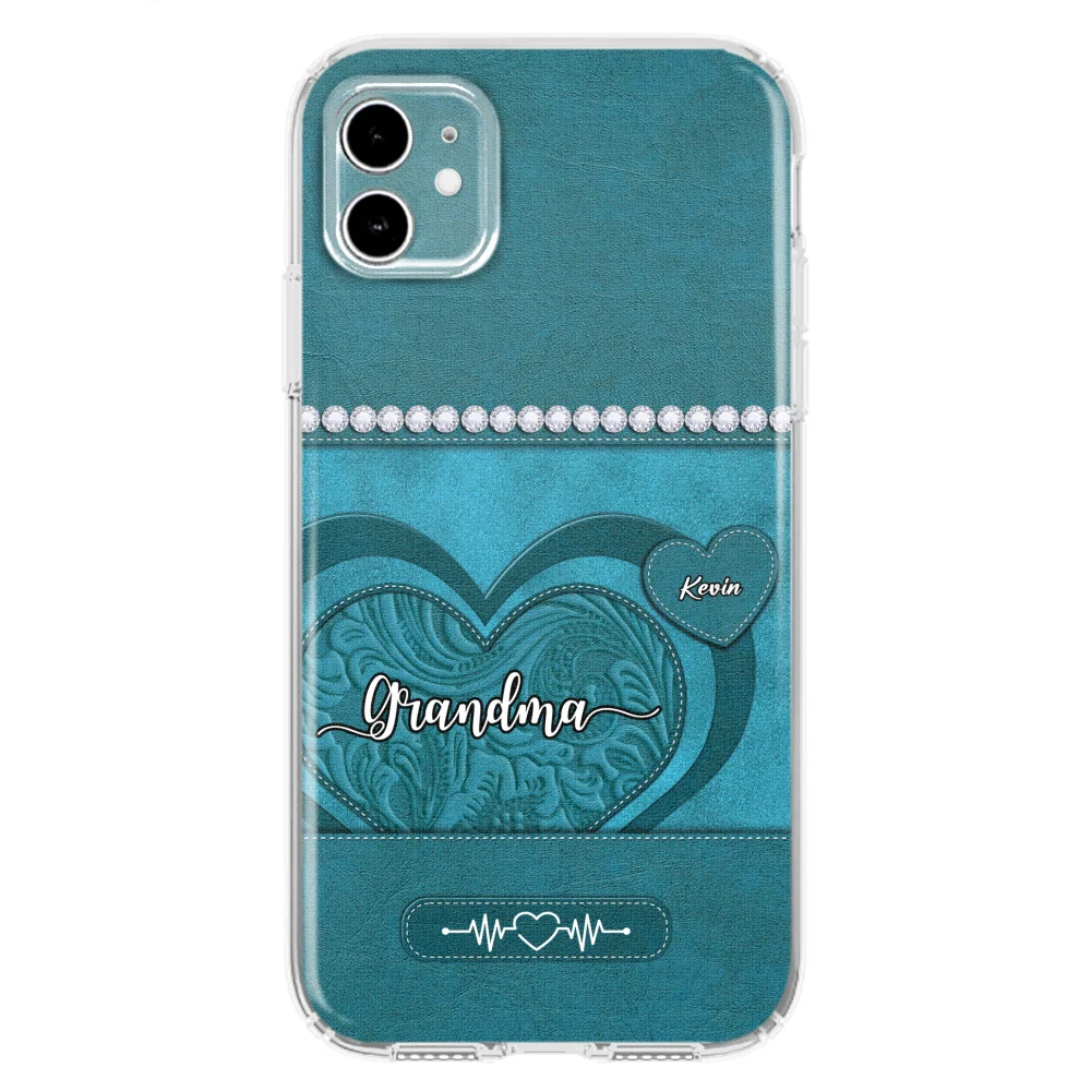 Floral Heart - Personalized Custom Phone Case - Image 7
