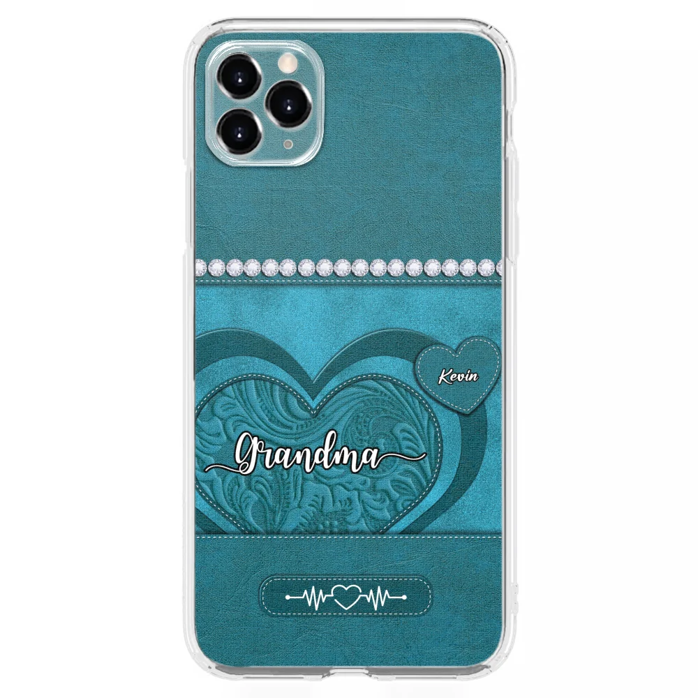 Floral Heart - Personalized Custom Phone Case - Image 8
