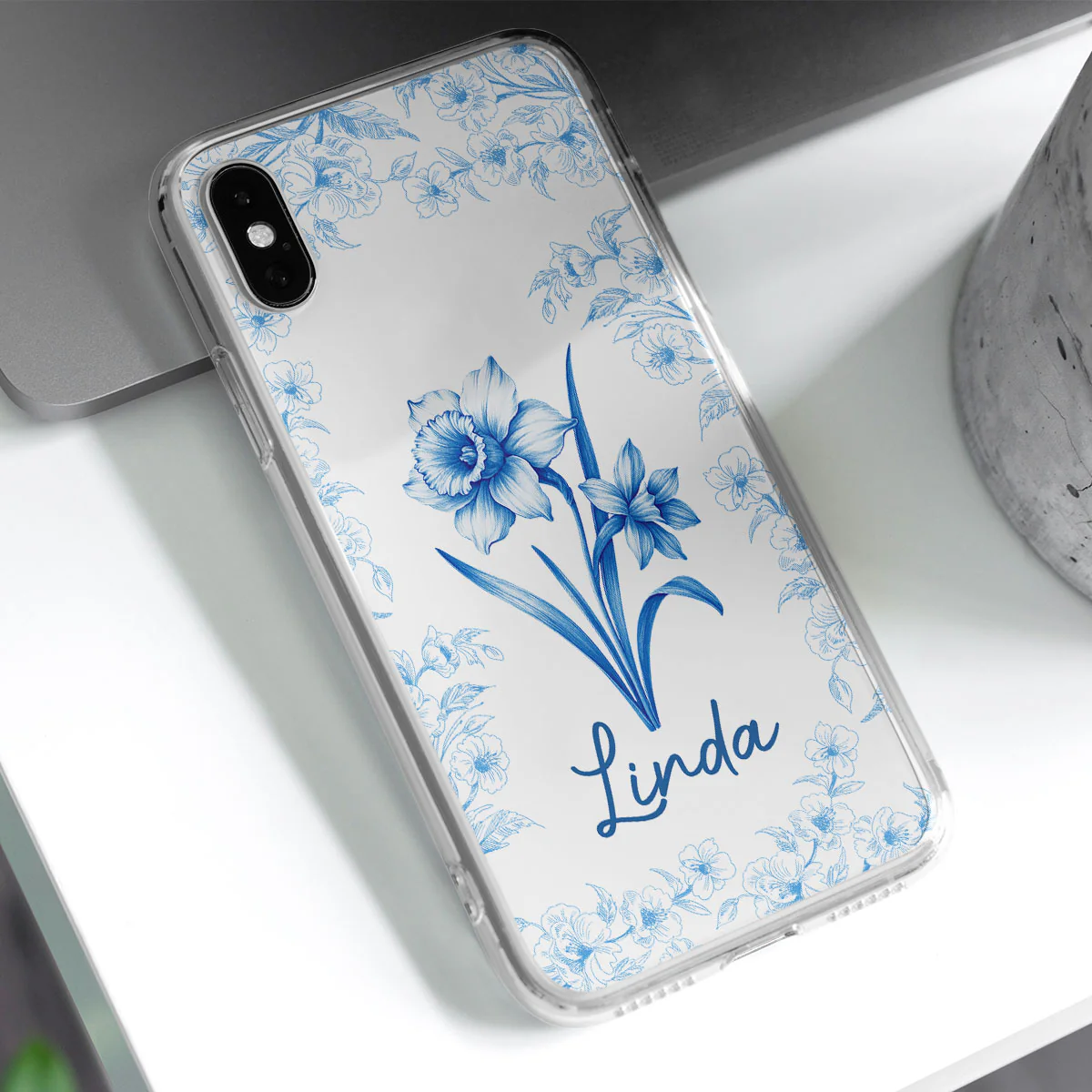 Flower Of Month - Personalized Custom Phone Case - Image 2