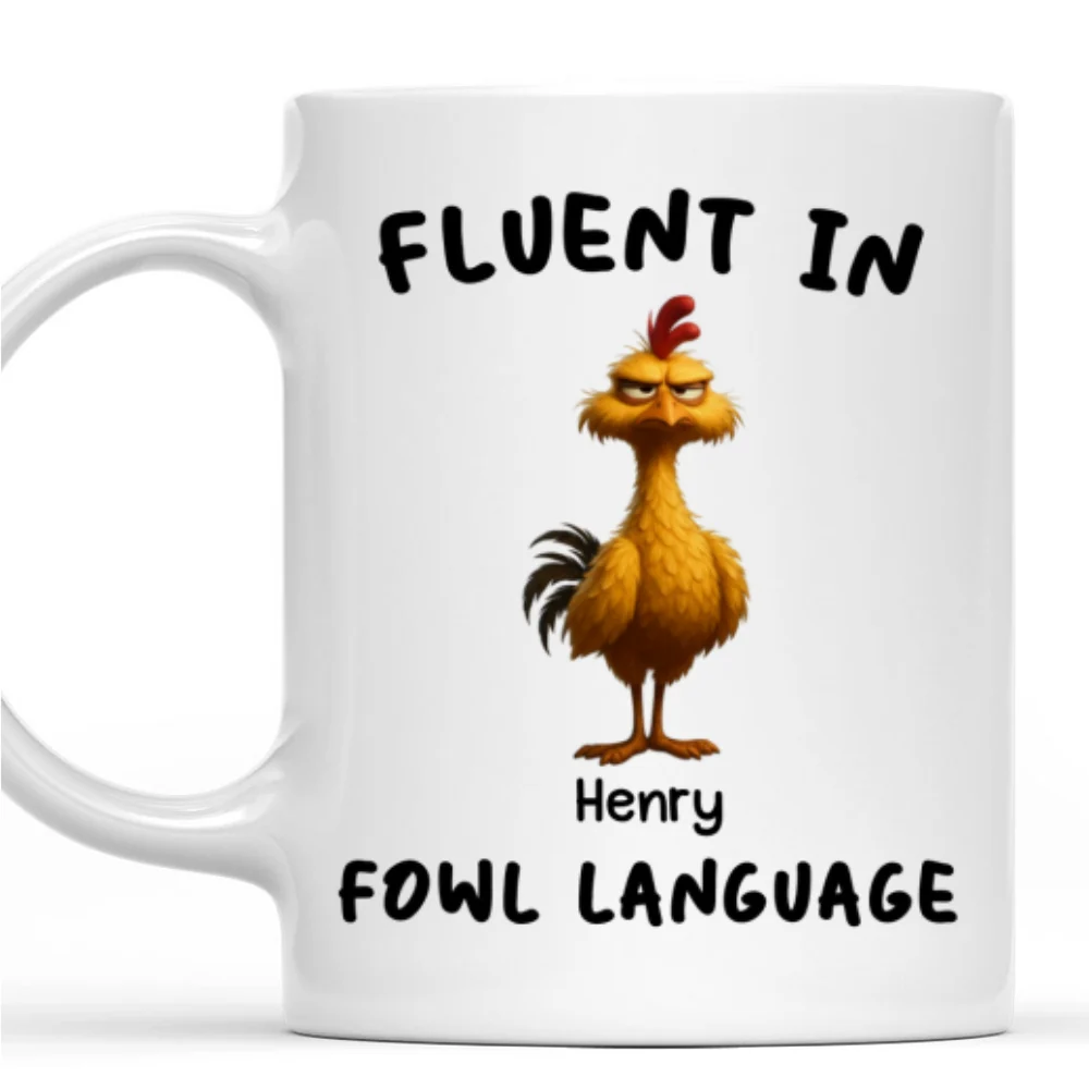 Fluent In - Personalized Custom Coffee Mug - Image 7