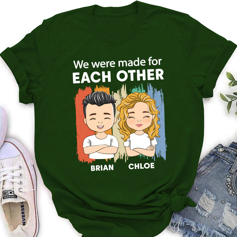 For Each Other - Personalized Custom Women's T-shirt - Image 5