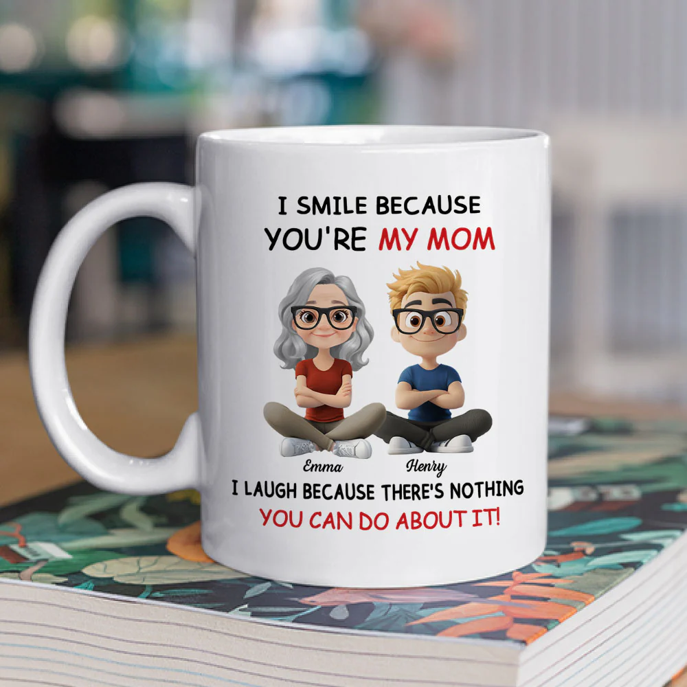 For Mommy - Personalized Custom Coffee Mug - Image 2