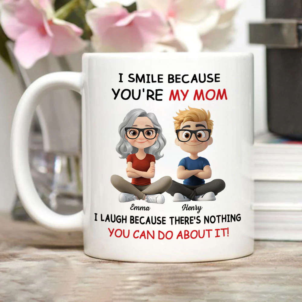 For Mommy - Personalized Custom Coffee Mug - Image 3