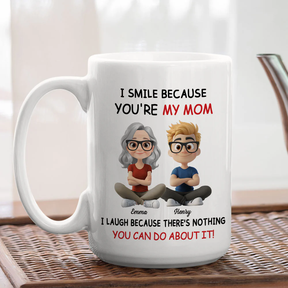 For Mommy - Personalized Custom Coffee Mug - Image 4