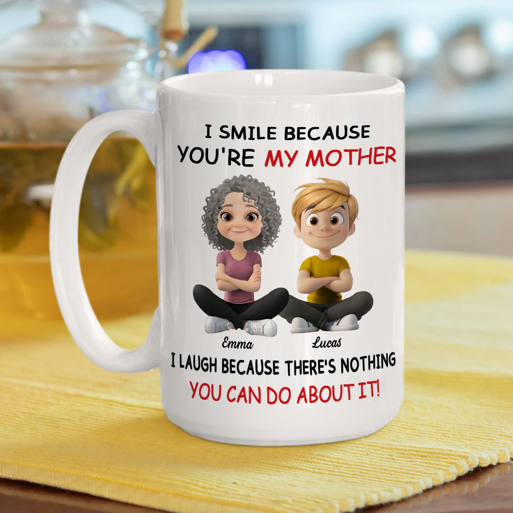 For Mommy - Personalized Custom Coffee Mug - Image 5