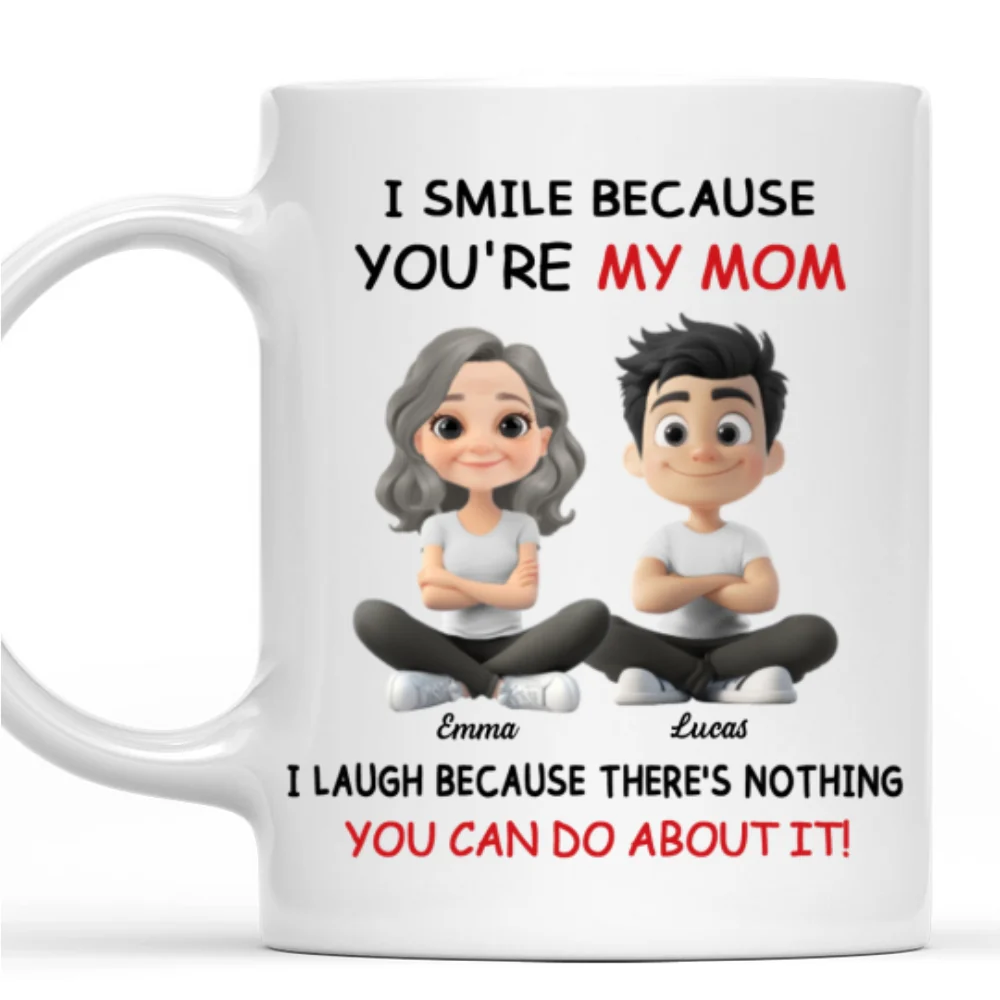 For Mommy - Personalized Custom Coffee Mug - Image 7