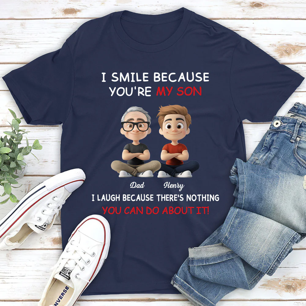 For Son - Personalized Custom Shirt - Image 2