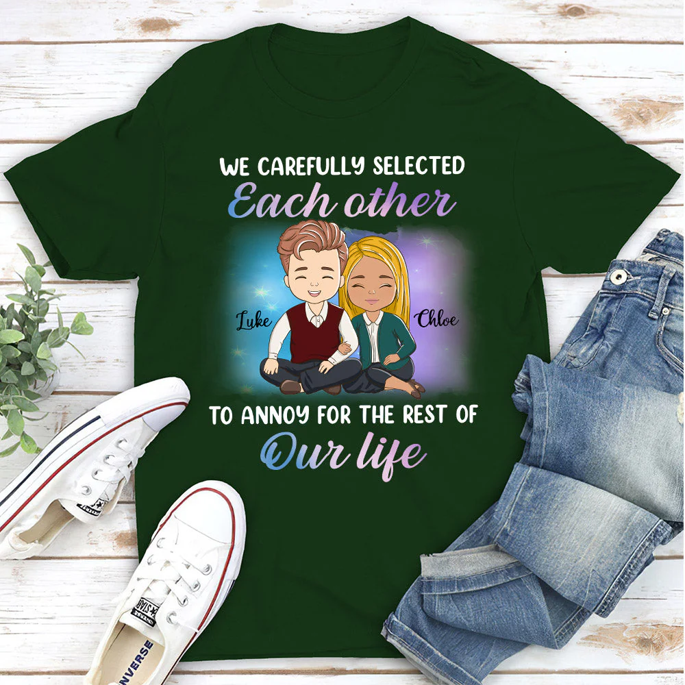For The Rest Of Our Life - Personalized Custom Classic T-shirt - Image 3
