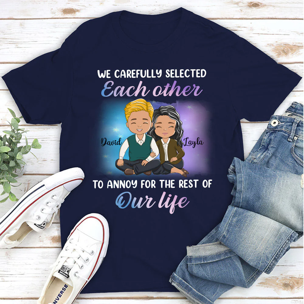 For The Rest Of Our Life - Personalized Custom Classic T-shirt - Image 4