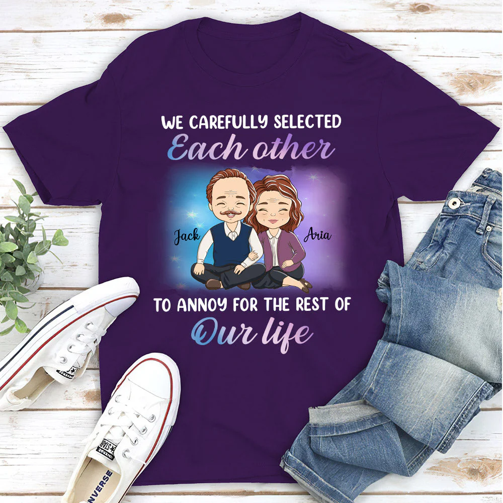 For The Rest Of Our Life - Personalized Custom Classic T-shirt - Image 5