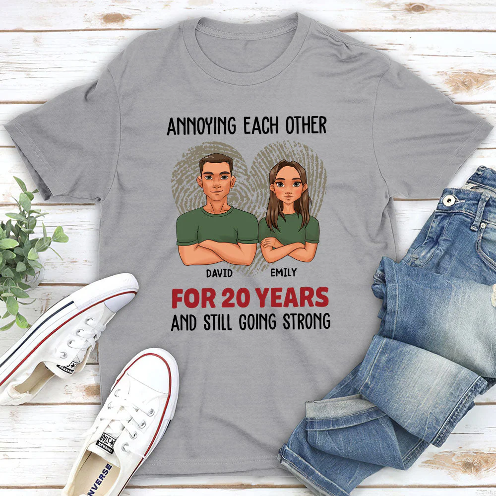 For Years - Personalized Custom Classic T-shirt - Image 3