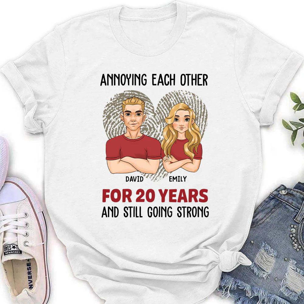 For Years - Personalized Custom Women's T-shirt - Image 2