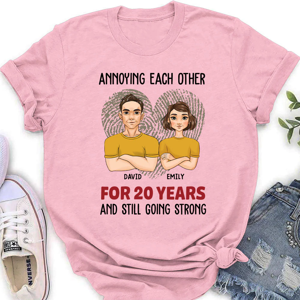 For Years - Personalized Custom Women's T-shirt - Image 4