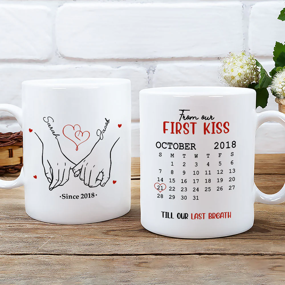 Forever And Always - Personalized Custom Coffee Mug - Image 3