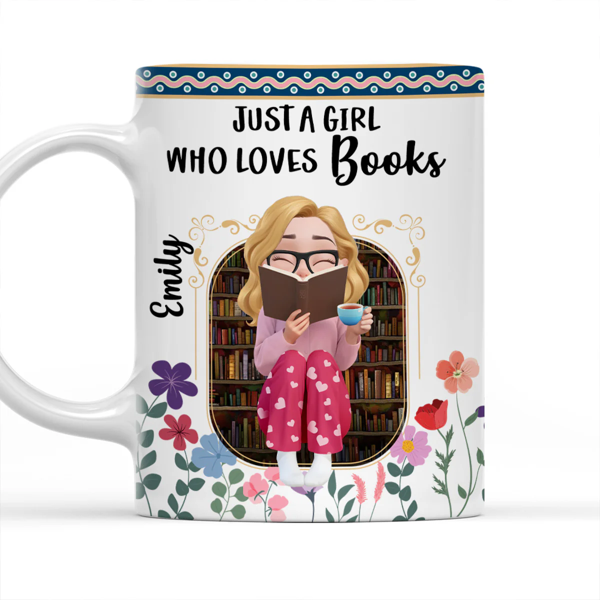Forever Chasing My Next Story - Personalized Custom Coffee Mug