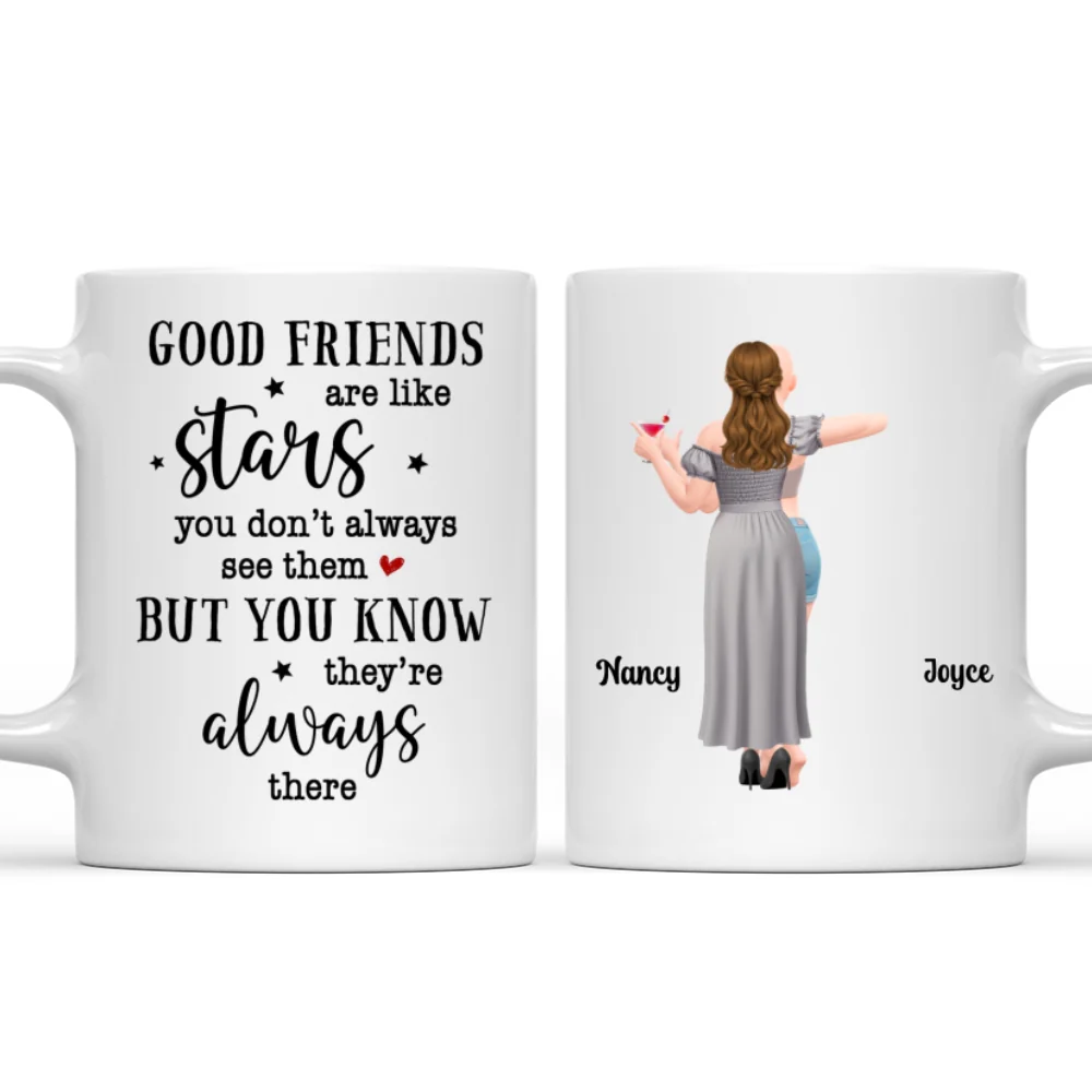 Forever Friends Star - Personalized Custom Coffee Mug - Image 8
